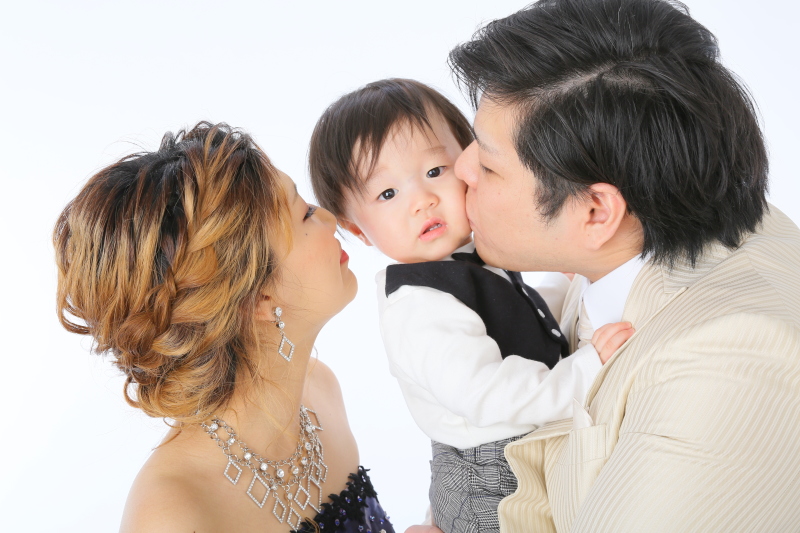 お子様と仲良しショットも！