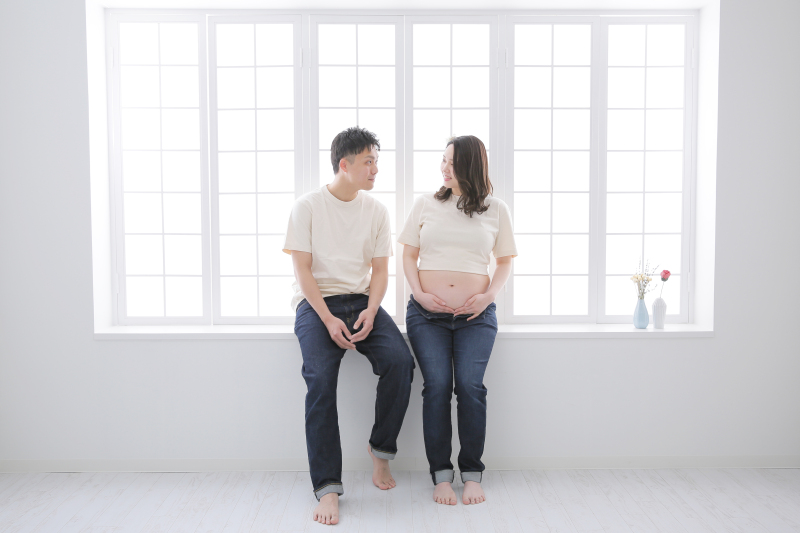 フォトスタジオプリンセス札幌_マタニティフォトの撮影ができる