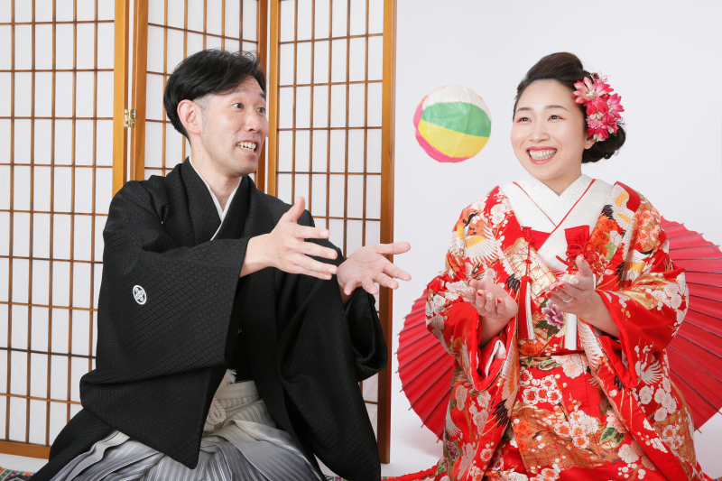 お２人らしさを全開に！