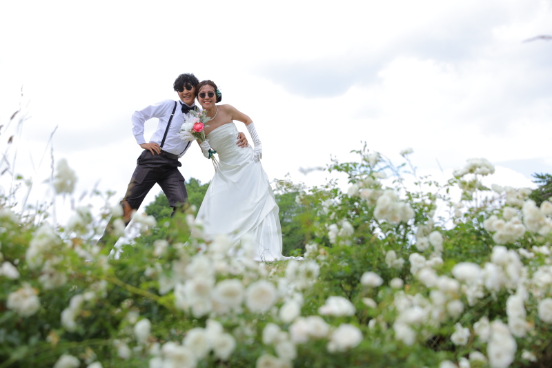 お二人らしさを一番に！！ロケーション撮影もお任せください！