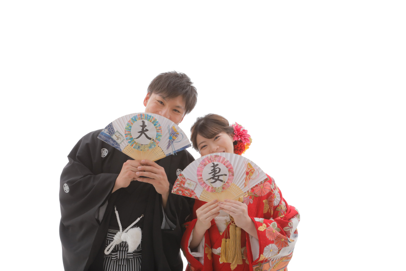 【和装1着】ご両家集合写真プラン　お二人撮影プラスご両家のご両親様も一緒に集合写真をお撮影します！