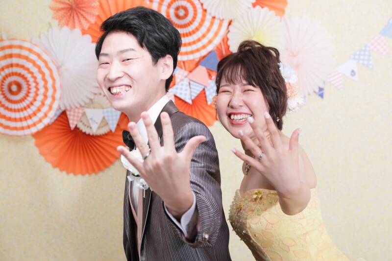 こだわりの指輪をアピール★