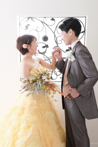 仲睦まじいおふたりの笑顔いっぱいフォト♪