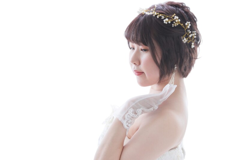 あまりにも美しいご新婦様