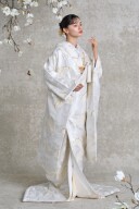  流水松竹梅に鶴 - りゅうすいしょうちくばいにつる -