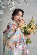 裂取り四季花文 - きれどりしきばなもん -