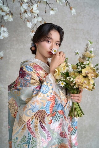 裂取り四季花文 - きれどりしきばなもん -