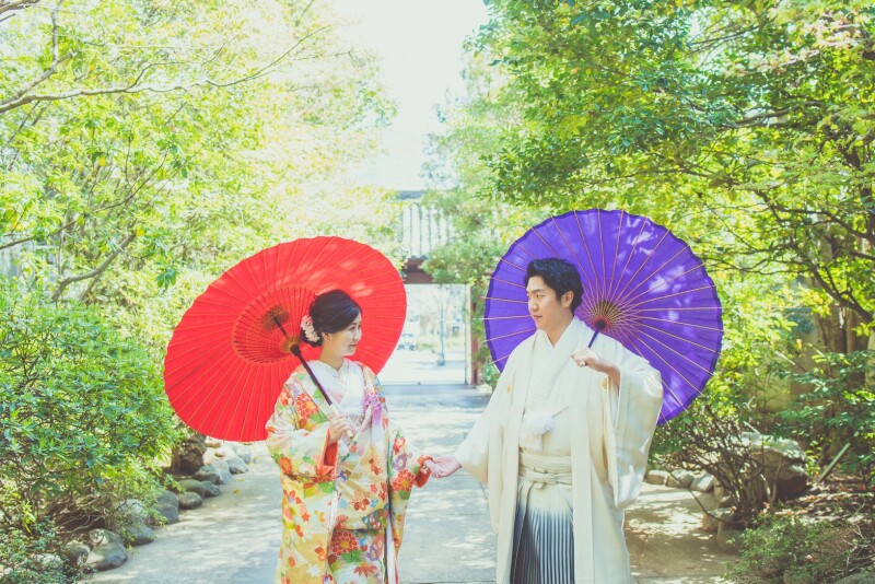 撮影は3月!とても新緑が綺麗なタイミングでした