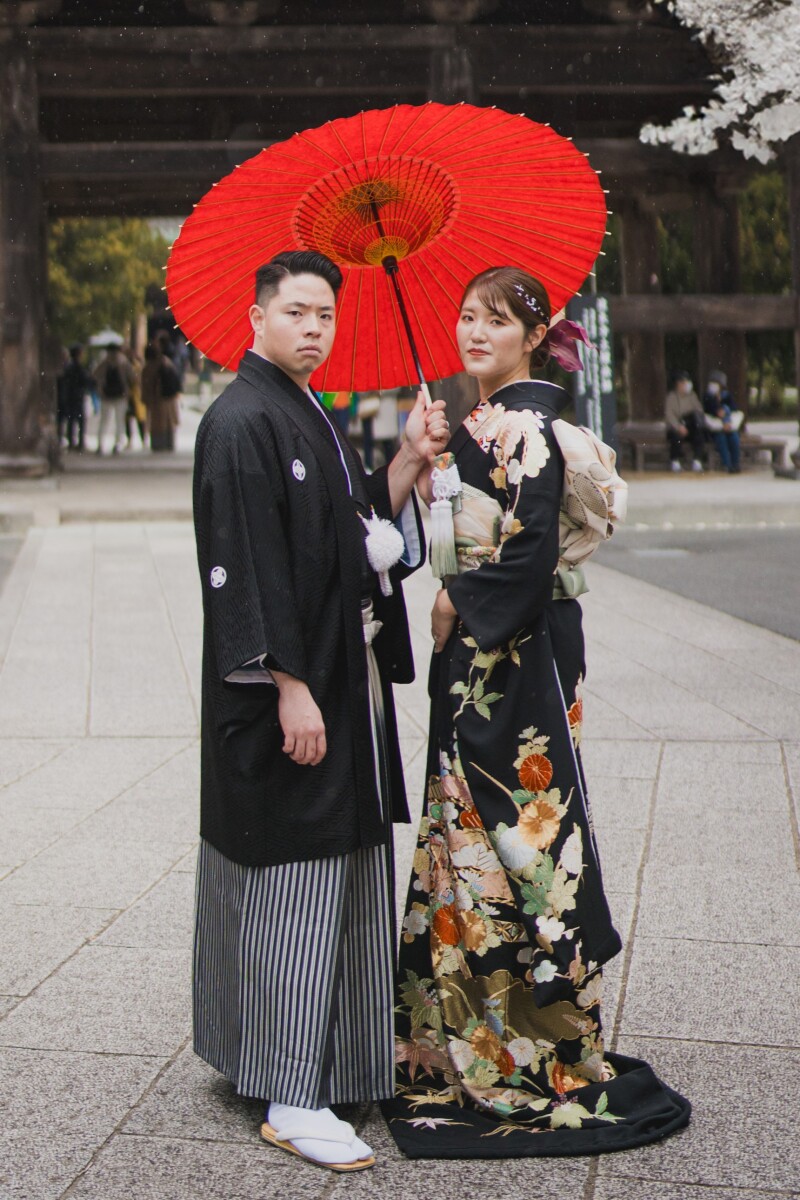 番傘ショット♪