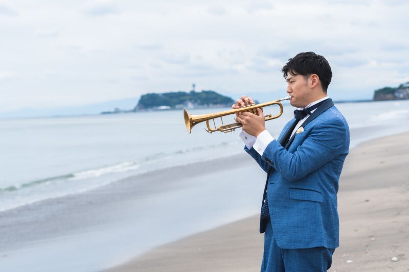 潮風に乗せて奏でる♪