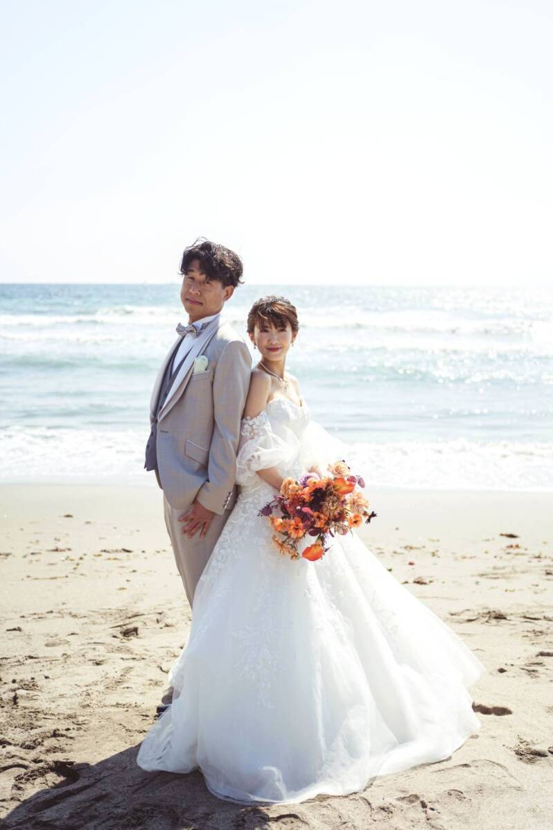 開放感あるビーチ