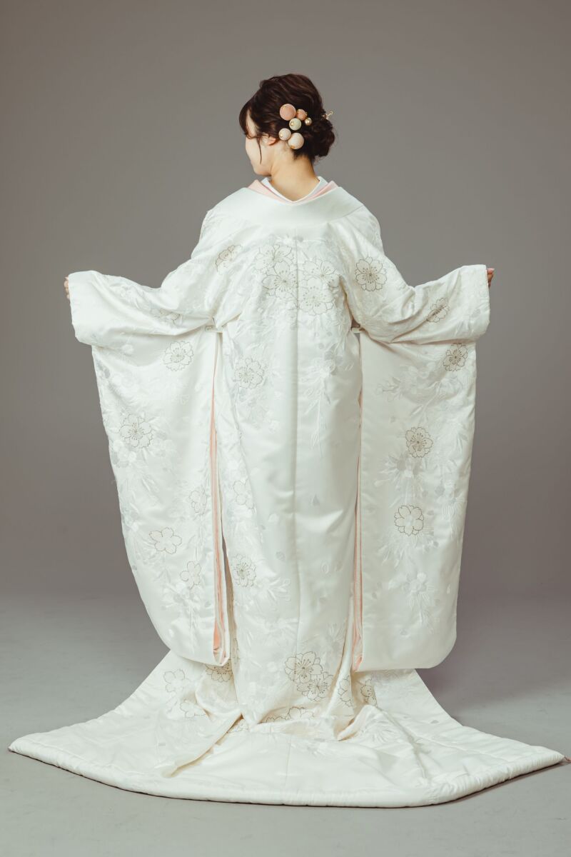 豪華な白無垢‼