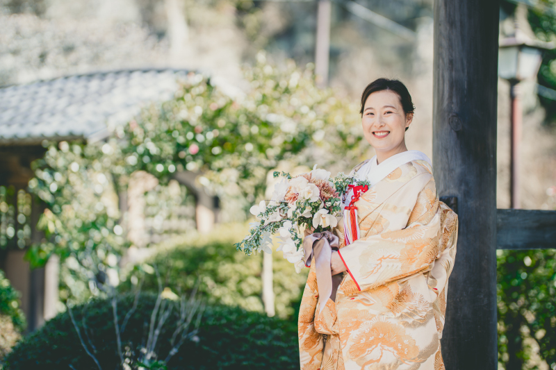 新婦さま、ソロショット♪