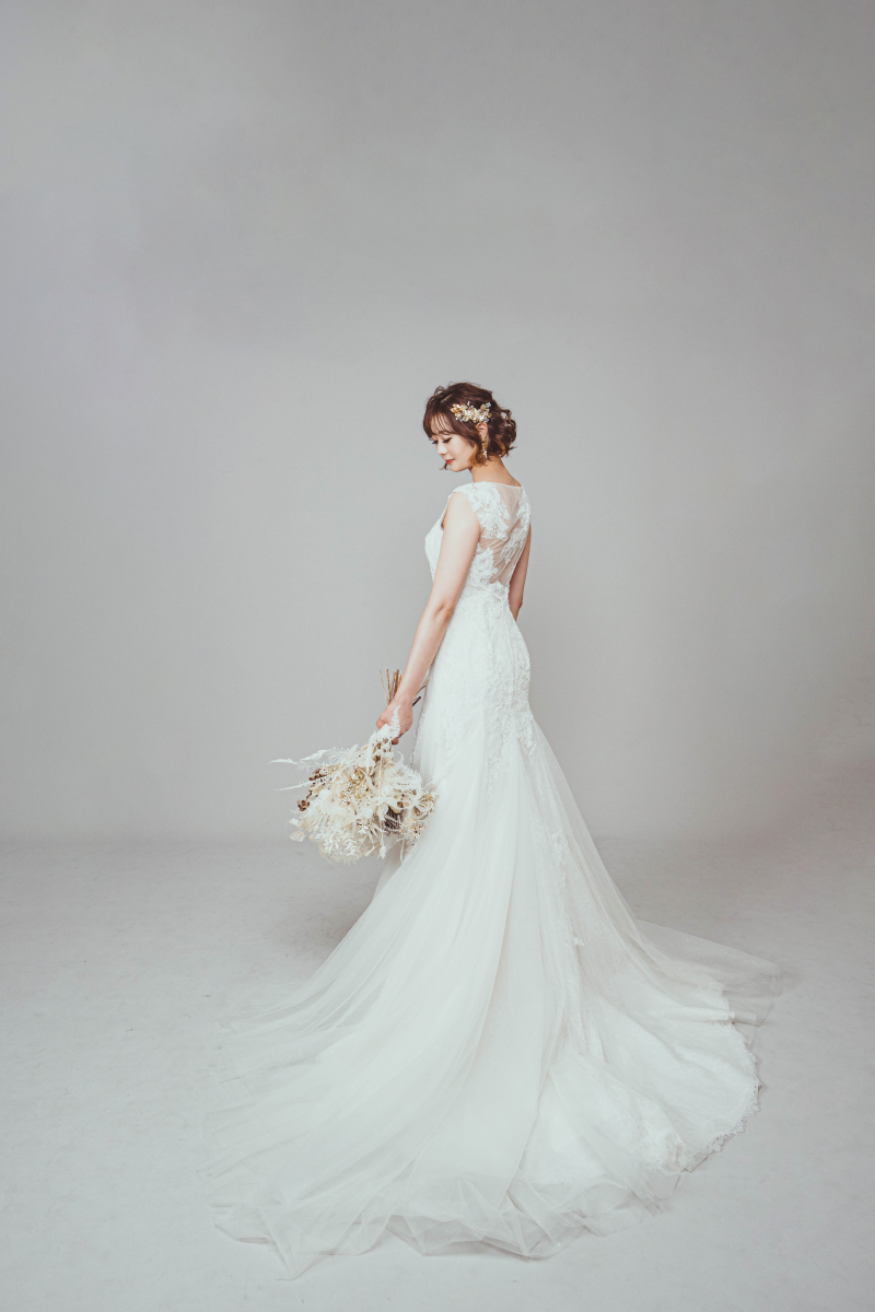 ドレスのラインがとてもお美しい!