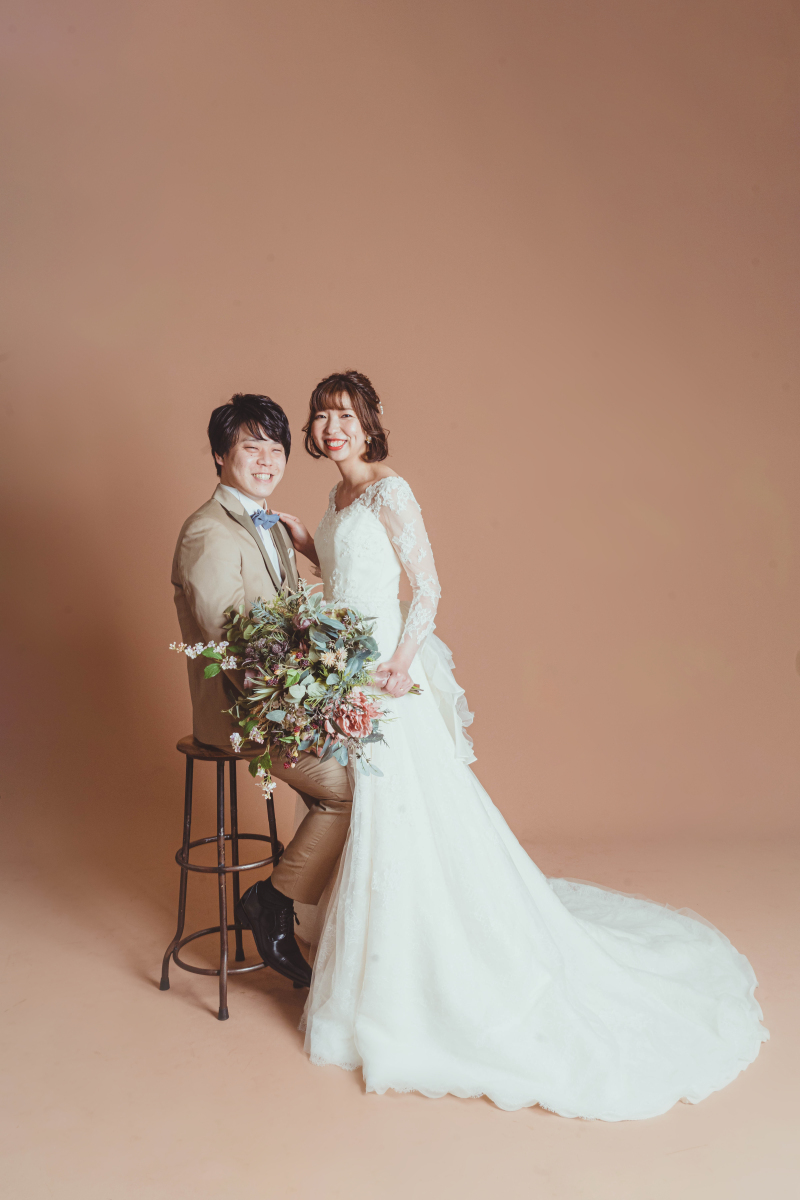 2着目は洋装にチェンジ