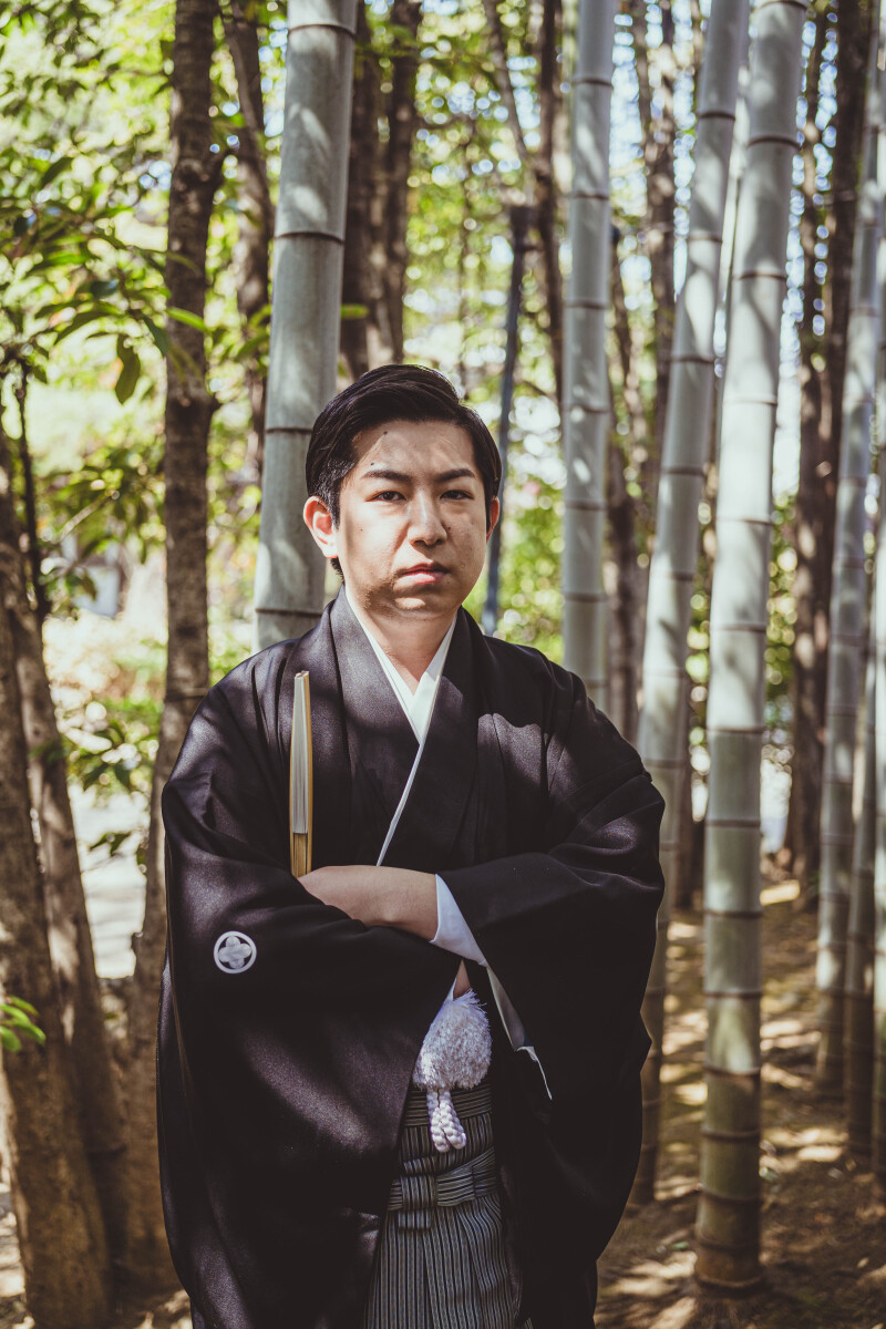 新郎さまのソロショット