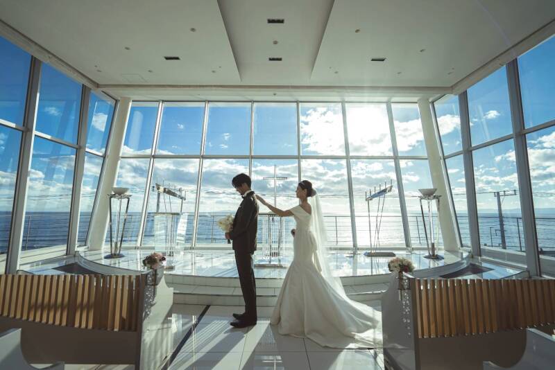 チャペルでファーストミート！