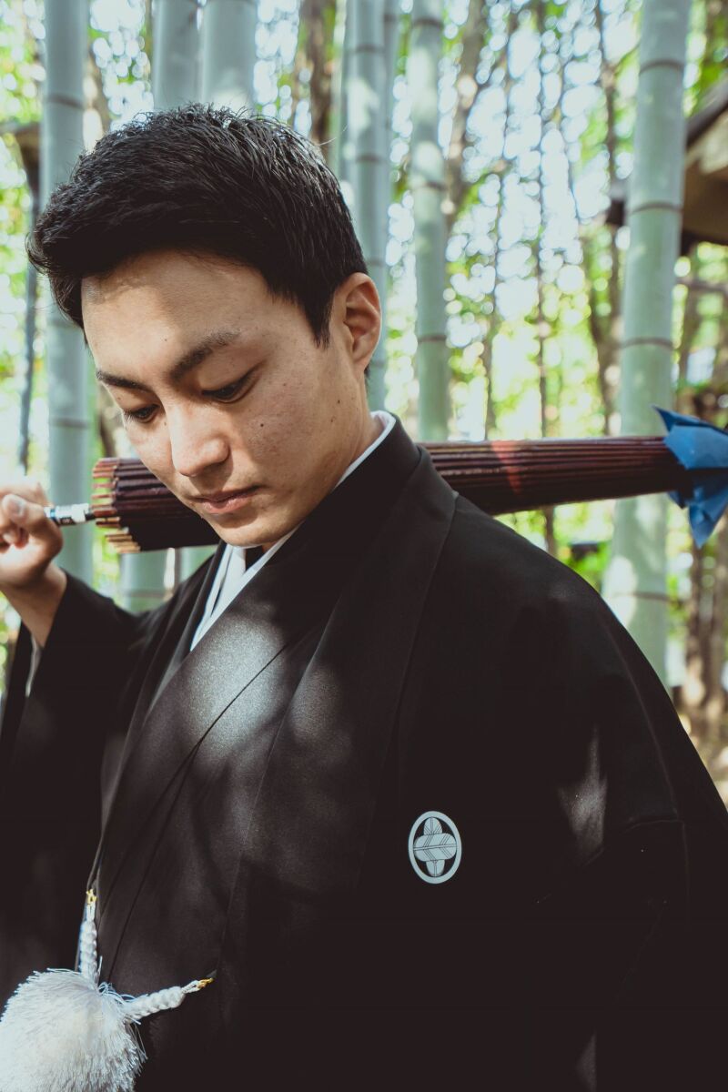 新郎様のソロショット