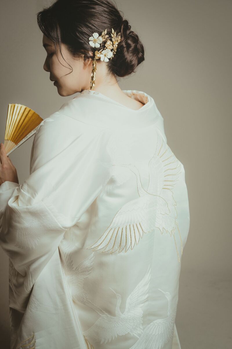 試着で悩んで決めた白無垢