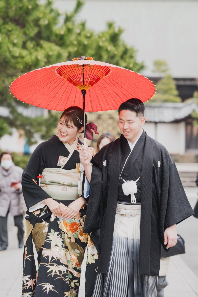 参拝者からもお祝い