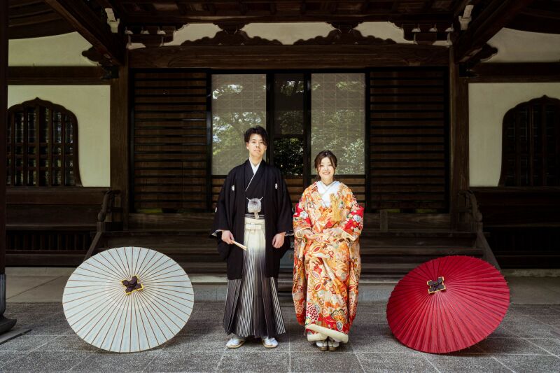 妙本寺から撮影スタート!