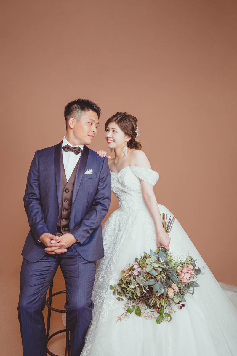 続いてお色直しでイメージチェンジ!