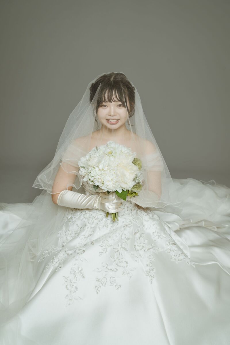 お座りショット♪