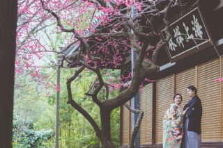 スタジオ＆東禅寺ロケーション撮影で春を感じました♡