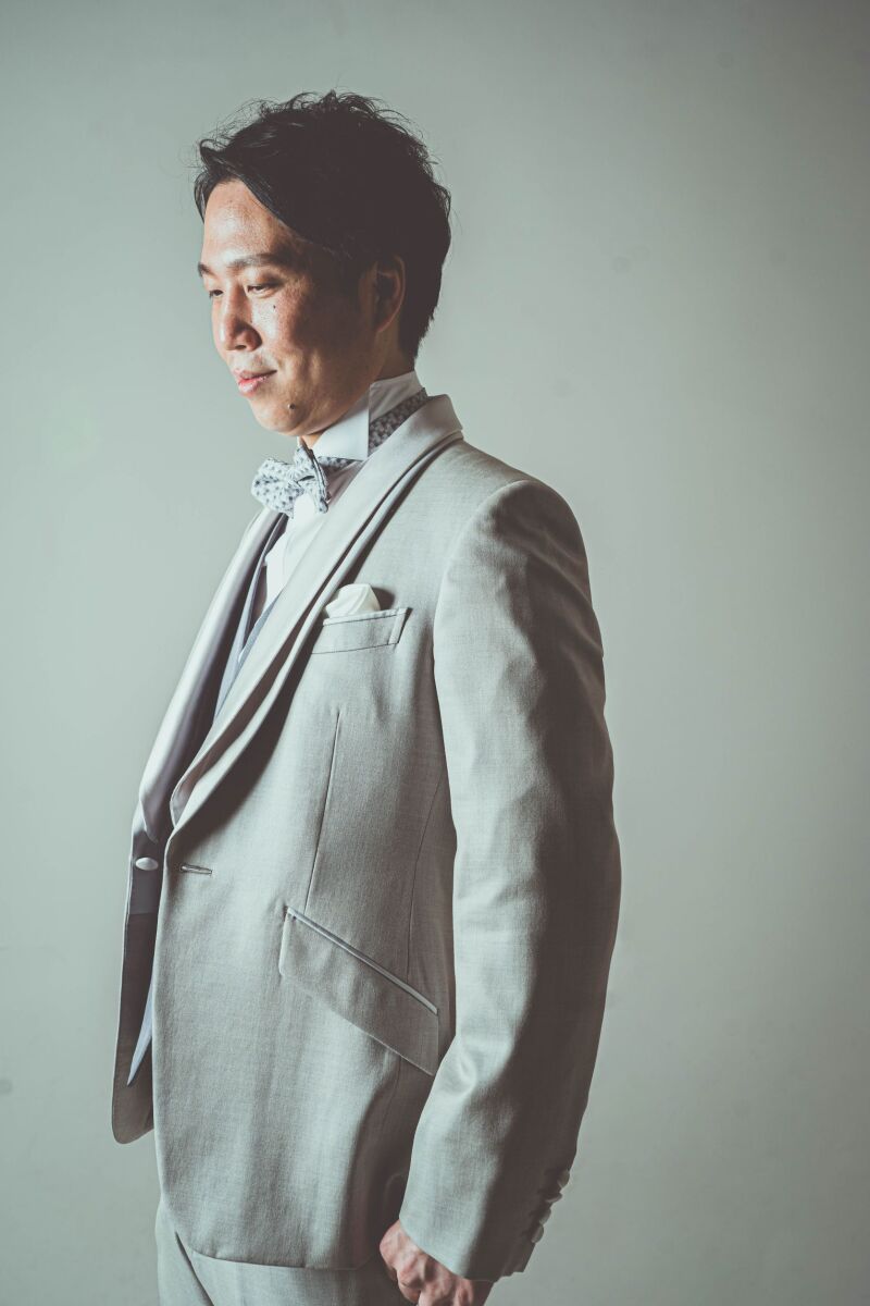 新郎様のソロショット