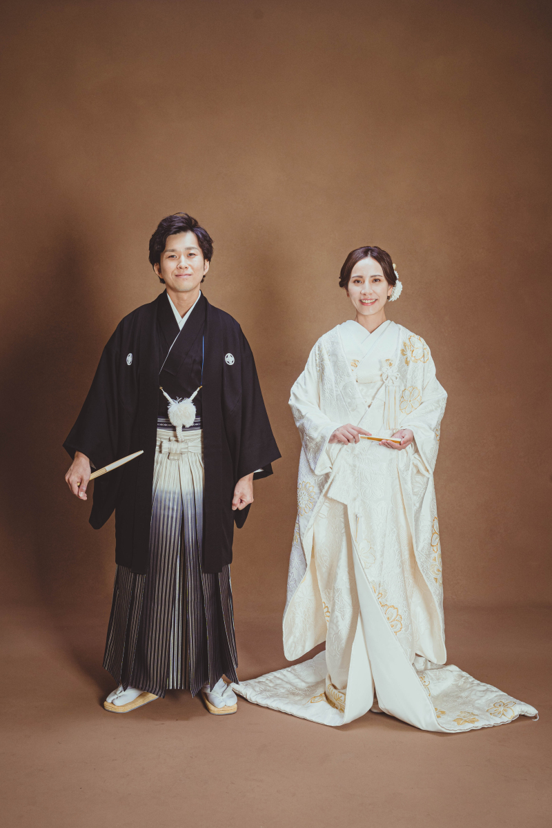 まずは和装から撮影スタート♬