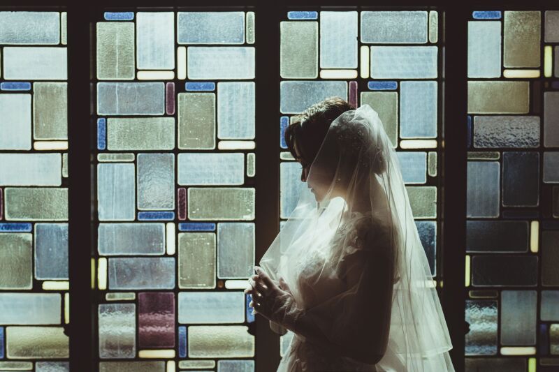 新婦様のソロショット