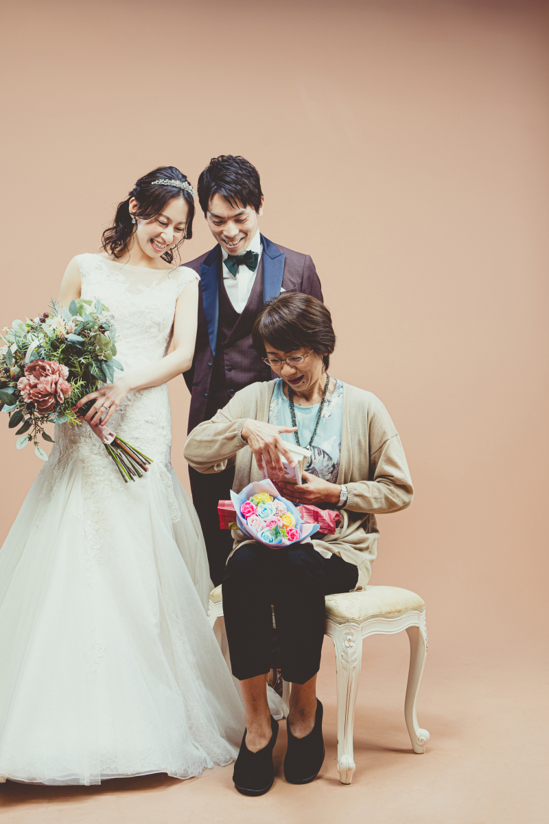 同行頂いたお母様へサプライズ♬