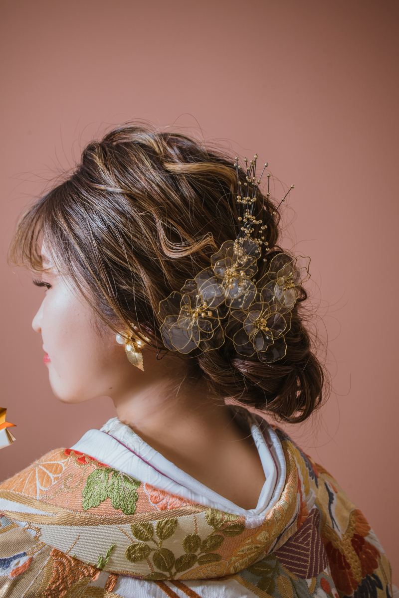 こだわりポイント!お姉様のヘッドアクセサリー