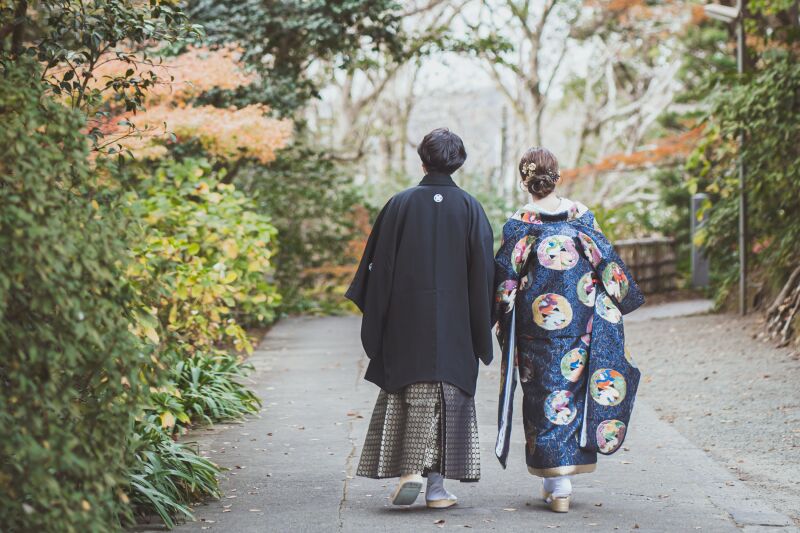 ロマンティックな後ろ姿♪