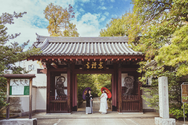 まずは東禅寺から撮影スタート!