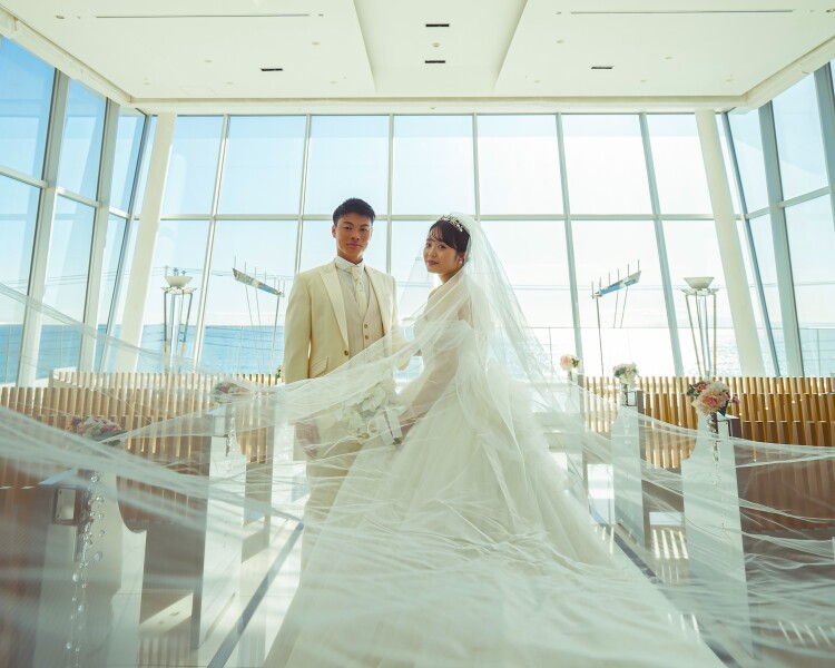 ゆらめくベールショット！