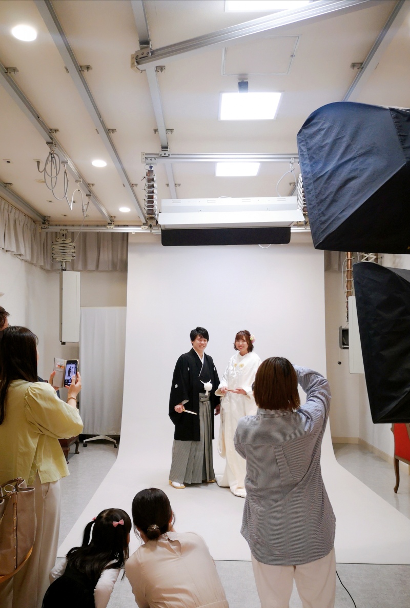 スタジオにはご家族が集まってくださいました!