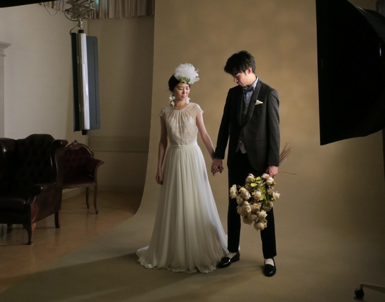 ★洋装での撮影スタート★