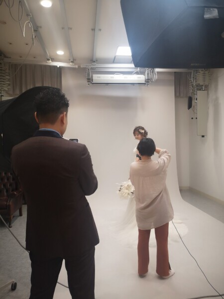 新郎様が見守ります♡