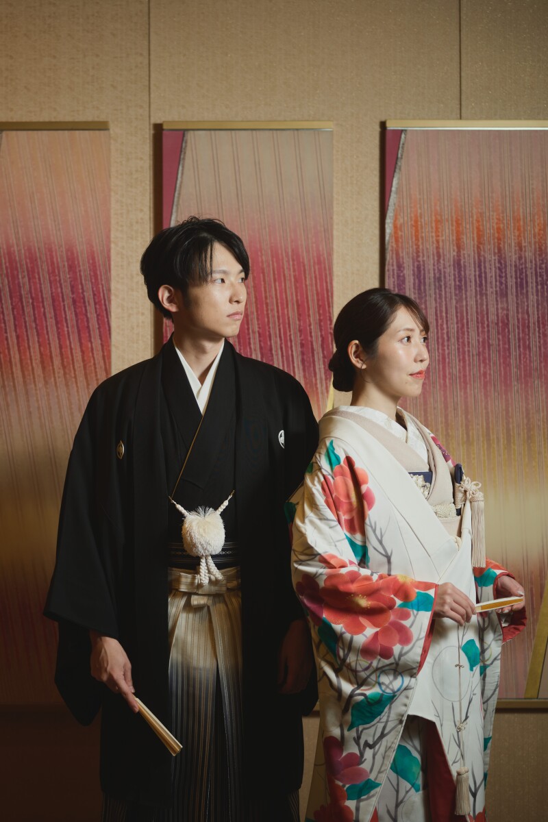 和装でクールな一枚