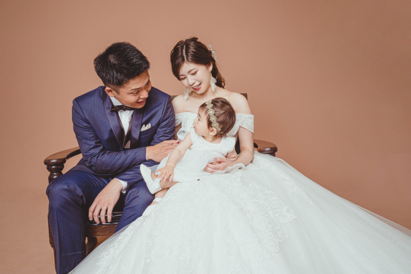 お子様もお色直し♡