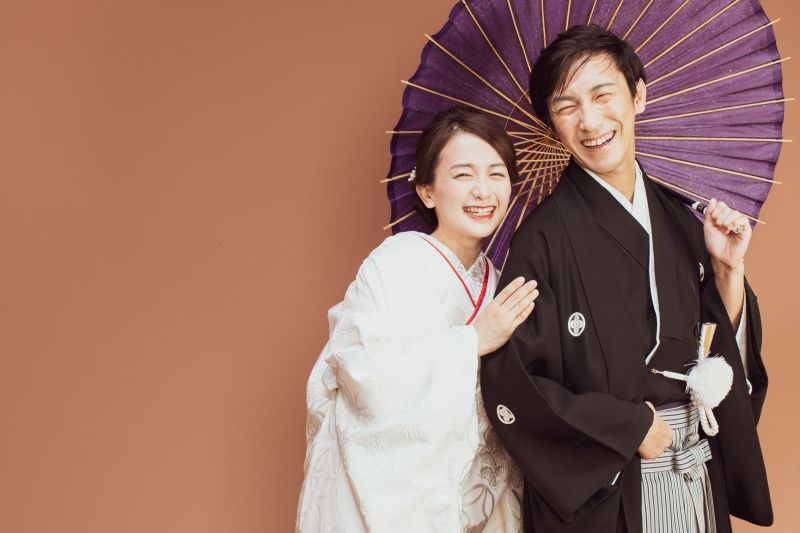 2着目は和装でイメージチェンジ!