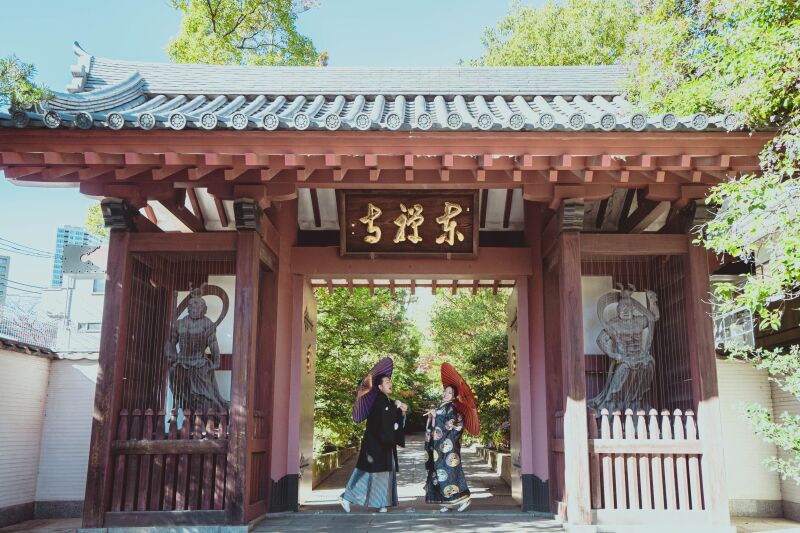 お茶目なおふたり