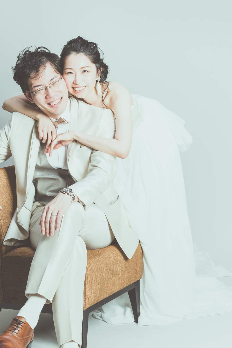 ふたりの空気感からポーズきめていきます!