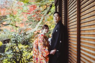 紅葉が彩る都内の寺院とスタジオフォト