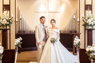 クラシカルな「学士会館」館内とチャペルフォト