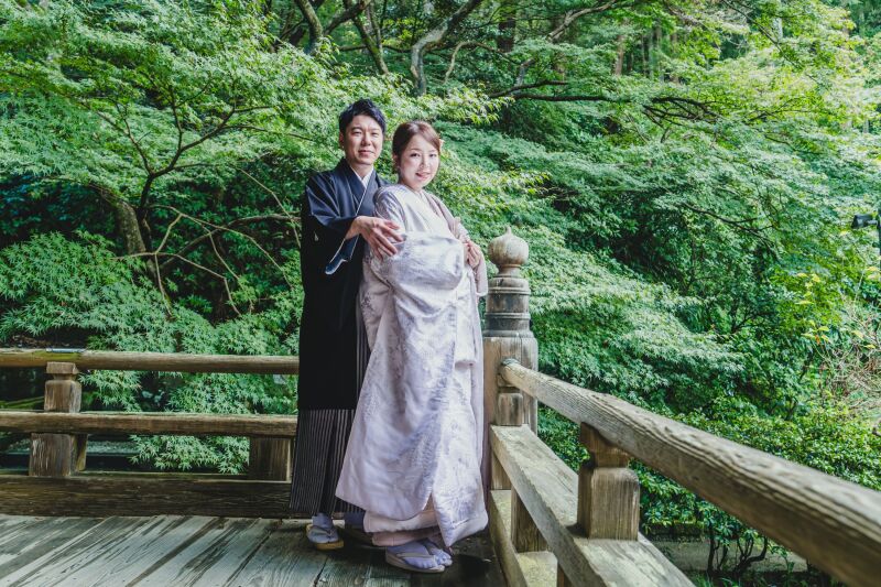 緑で癒されながら・・・