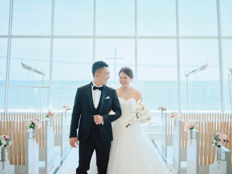 BRIDARIUM MUE(ブライダリウム ミュー)_チャペルで撮影できる