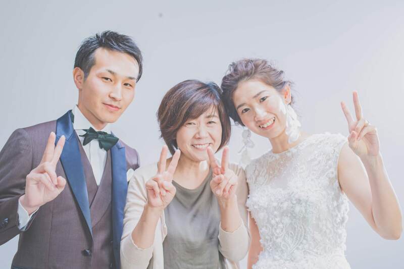 BRIDARIUM MUE(ブライダリウム ミュー)_家族・友人を撮影に呼べる