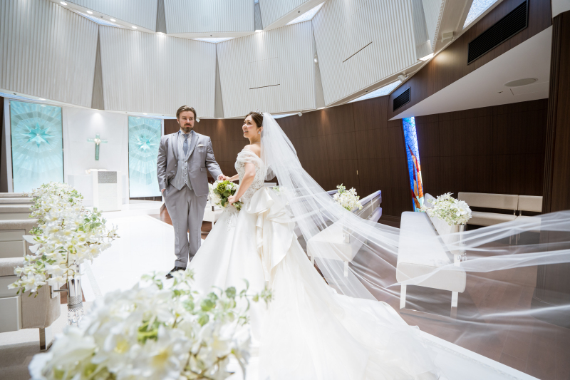 BRIDARIUM MUE(ブライダリウム ミュー)_チャペルで撮影できる